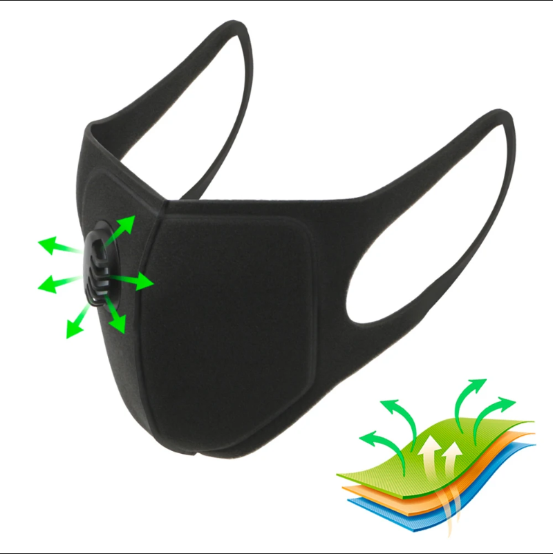 Pm2.5 Filter Insert - Unisex Ağız Maskesi 1/5 adet Filtre
