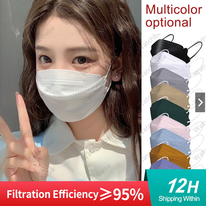 Disposable Surgical Mask - Maskeler FFP2 Yüz Maskeleri KN95 Renkli